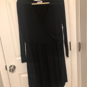 Black Wrap Dress